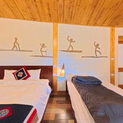 Phòng Deluxe kê thêm giường